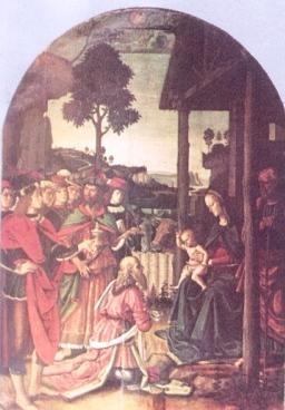 Pitro Perugino, Adorazione dei Magi
